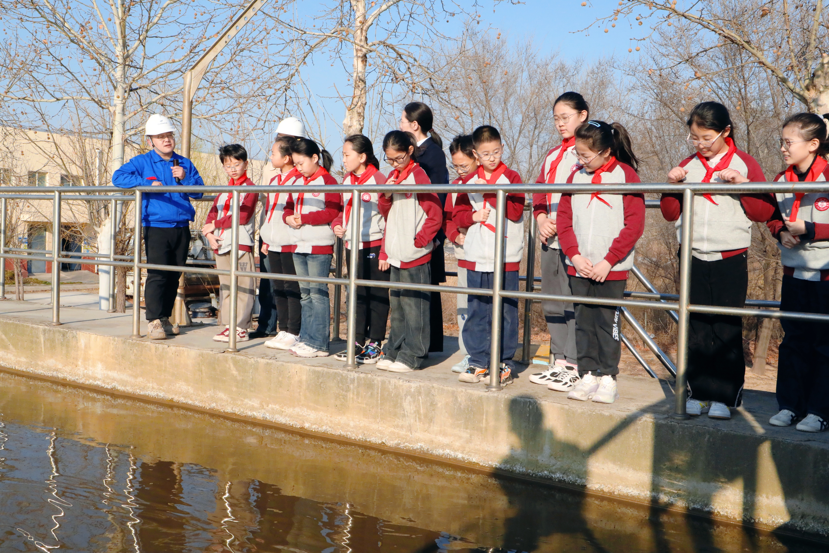 污水变清泉 实践促成长 ——昌乐北大公学学校开展世界水日主题实践活动